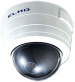 Elmo 9767-6 model TD4114IP II Indoor Network Dome Camera with Audio Capability, 1/3