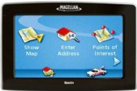 Magellan 980-0013-001 model Maestro 4200 Automobile Navigator, 4.3" wide WQVGA color touch screen, 480 x 272 Resolution, 4.3" Diagonal Size, Display Illumination, Touch screen, anti-glare, Innovative easy-to-use interface, 1.3 million points of interest, Interactive POI icons (980 0013 001 9800013001 Maestro-4200 Maestro4200) 