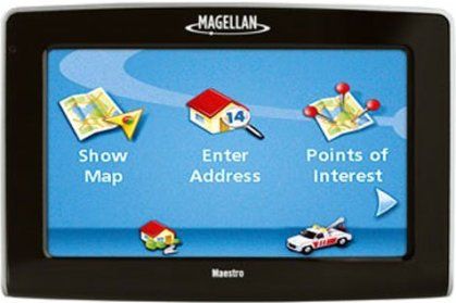 Magellan 980-0015-001 model Maestro 4210 Automobile Navigator, LCD - widescreen Type, 480 x 272 Resolution, 4.3