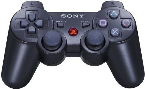 Sony 98040 Playstation 3 Wireless Controller, Bluetooth technology allows for wireless gameplay, Controller can be used with or without wires to best fit your gaming style, Tilted analog joysticks and reshaped L2 and R2 buttons provide maximum precision and added comfort (980-40 980 40 PS3)