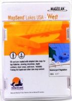 Magellan 980792-03 Software MapSend Lakes USA SD Card - WEST (98079203 980792 03 980-79203 9807-9203) 