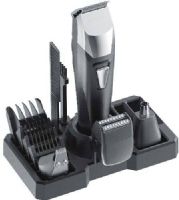 Wahl 9860-700 GroomsMan Pro Rechargeable Grooming Kit; Provides you with all the tools you need for your look,; Detachable blades make it a simple to go from Trimming to Shaving to Detailing without using 3 different products; Trimmer and guides make getting your perfect look easy and flawless; 3 Interchangeable heads (Trimmer, dual shaver and detail); UPC 043917986067 (9860700 9860 700 986-0700) 
