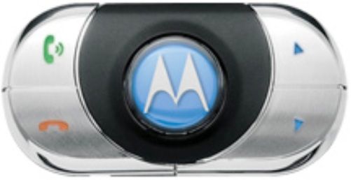 Motorola 98676 IHF1000 Bluetooth Car Kit, Stylish, backlit controller with chrome-brushed finish mounts within easy reach on the dashboard, Pair with up to 4 Bluetooth enabled mobile phones, Intuitive user interface module, UPC 723755986763 (98-676 986-76 IHF-1000 IHF 1000 IHF100)