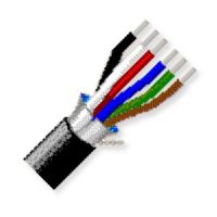 Belden 9890 0101000 Model 9890, 10-Conductor, 20 AWG Cable For Electronic Applications; Black; Solid Tinned Copper conductors; Polypropylene insulation; Overall Beldfoil shield; 22 AWG solid tinned copper drain wire; HDPE jacket; UPC 612825260042 (BTX 98900101000 9890 0101000 9890-0101000) 