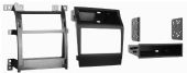 Metra 99-2010 Cadillac STS 2005- 2009 Radio Installation Panel, ISO radio provision with pocket, Double DIN radio provision, Painted matte black to match OEM finish, WIRING & ANTENNA CONNECTIONS (Sold Separately), Antenna Adapter: 40-CR10 - 2002-up Chrysler/GM, UPC 086429199051 (992010 9920-10 99-2010) 