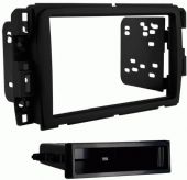 Metra 99-3310B Acadia/Enclave/Traverse Mount Kit, ISO Mount Radio Provision, Painted Black, Applications: 2013-Up Buick Enclave / 2013-Up Chevrolet Traverse / 2013-Up GMC Acadia, Wiring and Antenna Connections (Sold Separately), See metraonline.com for Harness Information, 40-CR10 Chrysler Antenna Adapter, UPC 086429280711 (993310B 9933-10B 99-3310B) 