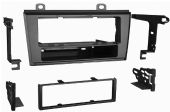 Metra 99-5000 Ford Thunderbird 2002-2005 Lincoln LS 1999-2006 Radio Installation Panel, DIN/ISO Mount Radio Provisions, Pocket, Provides pocket with recessed mounting of a DIN radio or an ISO DIN radio using Metra patented ISO quick-release brackets, KIT COMPONENTS: Radio Housing / ISO Brackets / Trimplate / Mounting Brackets / (2) #8 X 3/8” Phillips Truss Head Screws / (4) #8 X 3/8” Phillips Pan Head Screws, UPC 086429084388 (995000 99-5000) 