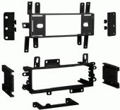 Metra 99-5700 Ford Lincoln Merc Jeep Eagle AMC Mazda Nissan 1975-1996 Installation kit, This radio installation kit allows you to install a DIN/ ISO DIN and shaft radio in select vehicles., Fits all DIN radios, Bracket system allows recessed or flush mounting of any radio, Radio side support is provided, Wire Harness and antenna adapters (sold separately), UPC 086429029853 (995700 9957-00 99-5700) 