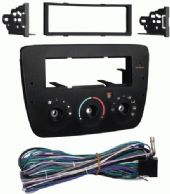 Metra 99-5717 2004-2007 Ford Taurus Merc Sable TurboKit w/o Electronic Clim Control, ISO DIN head unit provisions, Passenger airbag light indicator integrated into our kit, Uses the factory spring clips to allow our kit to snap into the dash, Custom design allows retention of factory climate controls in their original location, Metra patented quick release snap-in ISO mount system with a custom trim ring, Recessed DIN opening, UPC 086429165209 (995717 99-5717) 