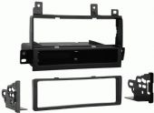 Metra 99-5810 Lincoln Town Car 2003-2011 Mount Kit, Recessed DIN opening, Metra patented Snap-In ISO Support System, Contoured to match factory dash, Comes with oversized under-radio storage pocket, High-grade ABS plastic, Comprehensive instruction manual, All necessary hardware to install an aftermarket radio, UPC 086429123711 (995810 9958-10 99-5810) 