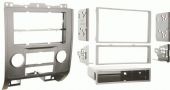 Metra 99-5814S Ford/Mazda/Mercury 08-12 SGL DIN / DBL DIN Mounting Kit, DIN Radio Provision with Pocket, ISO Mount Radio Provision with Pocket, Double DIN Radio Provision, Stacked ISO Mount Units Provision, Painted to match factory dash: 99-5814=Black 99-5814S=Silver 99-5814HG=High Gloss, Applications: Ford Escape 08-UP / Mazda Tribute 08-UP / Mercury Mariner 08-UP, UPC 086429183043 (995814S 9958-14S 99-5814S) 