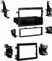 Metra 99-5815 Ford/Lincoln/Mercury Mounting Kit 04-12, ISO DIN Radio Provision with Pocket, DIN Radio Provision with Pocket, DDIN Radio Provision, Stacked ISO Mount Radio Provision, Wiring and Antenna Connections (Sold Separately), UPC 086429169900 (995815 9958-15 99-5815) 