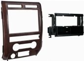 Metra 99-5822AS Ford F-150 2009-2012 Mounting Kit, DIN Radio Provision With Pocket, ISO Mount Radio Provision With Pocket, Painted a scratch resistant Ash Satin (matches F-150 Platinum), Specifically for non NAV models that have the driver info switches in the factory panel, WIRING AND ANTENNA CONNECTIONS (Sold Separately), Harness: Please see www.metraonline.com for specific interface harness, Antenna adapter: 40-CR10 Ford/Chrysler antenna adapter, UPC 086429219384 (995822AS 99-5822AS) 