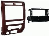 Metra 99-5822CM Ford F-150 2009-2012 Mounting Kit, DIN Radio Provision With Pocket, ISO Mount Radio Provision With Pocket, Painted a scratch resistant Curly Maple (matches F-150 King Ranch), Specifically for non NAV models that have the driver info switches in the factory panel, UPC 086429219407 (995822CM 9958-22CM 99-5822CM) 