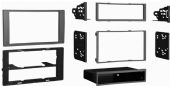 Metra 99-5824S Ford Transit Connect 2010-12 Radio Install Kit, DIN Head unit provisions with pocket, ISO DIN Head unit provision with pocket, DDIN Head unit provision, Painted Silver to Match Factory, WIRING & ANTENNA CONNECTIONS (Sold Separately), 70-5523 2010 Ford Transit Harness, 40-VW10 1986-Up Euro antenna adapter, UPC 086429229543 (995824S 9958-24S 99-5824S) 