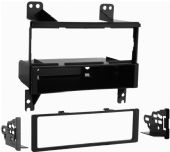 Metra 99-7332 Radio Delete Hyundai Elantra 2007-2010 Dash Kit, Metra patented Quick Release Snap In ISO mount system with custom trim ring, Built in oversized storage pocket with built in radio supports, Comprehensive instruction manual, Recessed DIN opening, UPC 086429175604 (997332 9973-32 99-7332) 