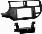 Metra 99-7353CH Kia Rio 2012-Up SDIN kit, ISO DIN Head Unit Provision with Pocket, Painted Charcoal, WIRING & ANTENNA CONNECTIONS (sold separately), Wiring Harness: 70-7304 2010-Up Hyundai/Kia Wire Harness, Antenna Adapter: Not Required, Applications: 12-Up Kia Rio, UPC 086429274154 (997353CH 9973-53CH 99-7353CH) 