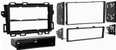 Metra 99-7426 Nissan Murano 2009-Up DIN/DDIN Kit, DIN Mount Radio Provision with Pocket, ISO Mount Radio Provision with Pocket, Double DIN Radio Provision, Stacked ISO Mount Units Provision Includes parts for installation of double DIN radios or two single DIN radios, Metra patented quick release snap in ISO mount system with custom trim ring, Painted Charcoal To Match OEM Finish, UPC 086429181483 (997426 9974-26 99-7426) 
