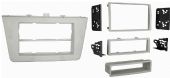 Metra 99-7511S Mazda 6 2009-13 DIN/DDIN Kit, Includes parts for installation of double DIN radios or two single DIN radios, Contoured and textured to match factory dash, Painted silver to match OEM factory finish, Comes with oversized removable storage pocket, Comprehensive instruction manual, UPC 086429186655 (997511S 9975-11S 99-7511S) 