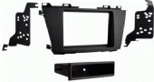 Metra 99-7521B Mazda 5 2012-Up DIN Dash Kit Black, ISO DIN head unit provision with pocket, Painted scratch-resistant Matte Black, WIRING & ANTENNA CONNECTIONS (Sold Separately), Wiring Harness: 70-7903 – Mazda harness, Antenna Adapter: 40-HD10 – Honda antenna adapter, Applications: Mazda 5 2012-up, UPC 086429256563 (997521B 9975-21B 997521B) 