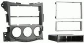 Metra 99-7607B 2009-Up Niss 370Z DIN/DDIN Kit, DIN radio provision with pocket, ISO radio provision with pocket, Double DIN radio provision, Painted matte black to match factory finish, WIRING & ANTENNA CONNECTIONS (sold separately), Wiring Harness: 70-7552 - Nissan harness 2007-up, 40-NI12 - Nissan antenna adapter 2007-up, UPC 086429191888 (997607B 9976-07B 99-7607B) 
