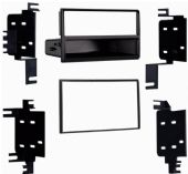 Metra 99-7613 Nissan Multi 07-Up DIN & DDIN Mounting Kit, ISO DIN radio provision with pocket, Double DIN Radio Provision, Wiring & Harness Connections (sold separately), Wiring Harness ~ 70-7552, Antenna Adapter ~ 40-NI12, UPC 086429263141 (997613 9976-13 99-7613) 