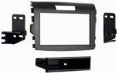 Metra 99-7802CH Honda Crv 2012-Up Single-DIN Mount Kit, ISO DIN Head Unit Provision With Pocket, Painted Charcoal, WIRING & ANTENNA CONNECTIONS (sold separately), Wiring Harness: 70-1729 Honda Harness 2008-Up, Antenna Adapter: 40-HD11 Honda Antenna Adapter 2009-Up, Applications: 12-UP Honda CRV, UPC 086429272938 (997802CH 9978-02CH 99-7802CH) 