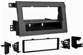 Metra 99-7870G Honda Ridgeline 05-Up DIN Kit, Metra patented Quick-Release Snap-In ISO-mount system with custom trim ring, Recessed DIN opening, Storage pocket with built-in radio supports below the radio opening, High-grade ABS plastic - contoured and textured to compliment factory dash, Comprehensive instruction manual, Painted charcoal grey to match factory color (charcoal grey is almost black looking in color) (997870G 9978-70G 997870G) 