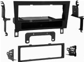 Metra 99-8156 Lexus LS Series 1990-1994 Mounting Kit, Metra patented Quick Release Snap In ISO mount system with custom trim ring, Recessed DIN opening, Storage pocket with built in radio supports below the radio opening, High grade ABS plastic contoured textured and painted to compliment factory dash, Painted matte black to match OEM color and finish, UPC 086429140114 (998156 9981-56 99-8156) 