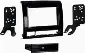 Metra 99-8235B Tacoma 12-Up Black Dash Kit, ISO DIN Head Unit Provision with Pocket, Painted Matte Black, Applications: 12-UP Toyota Tacoma, Wiring and Antenna Connections (Sold Separately), 70-1761 Toyota Harness, TYTO-01 Toyota Digital Amp Interface Harness, UPC 086429273560 (998235B 9982-35B 99-8235B) 