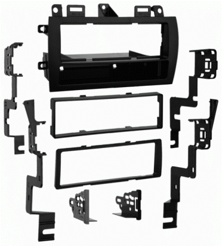 Metra 99-2005 Cadillac Eldorado 1996-2002 Seville 1996-2005 Radio Installation Panel, Metra patented Snap-In ISO Support System, Oversized under-radio pocket, Recessed DIN mount, ISO trim ring, Contoured to match factory dashboard, High-grade ABS plastic, Comprehensive instruction manual, All necessary hardware for easy installation, UPC 086429120932 (992005 9920-05 99-2005)