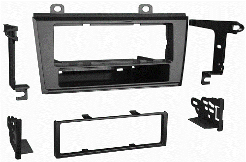 Metra 99-5000 Ford Thunderbird 2002-2005 Lincoln LS 1999-2006 Radio Installation Panel, DIN/ISO Mount Radio Provisions, Pocket, Provides pocket with recessed mounting of a DIN radio or an ISO DIN radio using Metra patented ISO quick-release brackets, KIT COMPONENTS: Radio Housing / ISO Brackets / Trimplate / Mounting Brackets / (2) #8 X 3/8 Phillips Truss Head Screws / (4) #8 X 3/8 Phillips Pan Head Screws, UPC 086429084388 (995000 99-5000)
