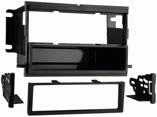 Metra 99-5808 Ford Mercury 2004-2007 Radio Installation Kit, Metra patented Snap-In ISO Support System, Oversized under-radio pocket, Recessed DIN mount, ISO trim ring, Contoured to match factory dashboard, High-grade ABS plastic, Comprehensive instruction manual, All necessary hardware for easy installation, UPC 086429120963 (995808 9958-08 99-5808)