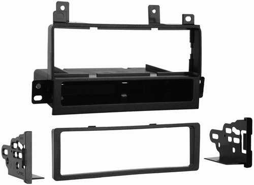 Metra 99-5810 Lincoln Town Car 2003-2011 Mount Kit, Recessed DIN opening, Metra patented Snap-In ISO Support System, Contoured to match factory dash, Comes with oversized under-radio storage pocket, High-grade ABS plastic, Comprehensive instruction manual, All necessary hardware to install an aftermarket radio, UPC 086429123711 (995810 9958-10 99-5810)