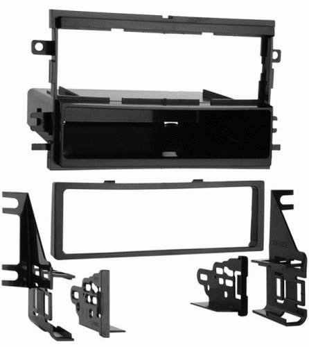 Metra 99-5812 Ford Lincoln Mercury 2004-2011 Mount Kit, Metra patented quick release snap-in ISO mount system with custom trim ring, Recessed DIN opening, High grade ABS plastic  contoured and textured to compliment factory dash, Comprehensive instruction manual, All necessary hardware for easy installation, UPC 086429152575 (995812 9958-12 99-5812)