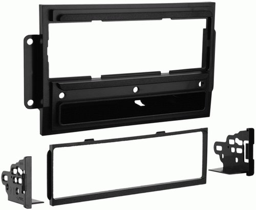 Metra 99-5813 Lincoln Navigator MKX and MKZ 2007-2008 Zephyr 2006 Installation Kit, Models not equipped with navigation, Metra patented quick release snap-in ISO mount system with a custom trim ring, Recessed DIN opening, Contoured to and textured to match factory dash, Comprehensive installation manual, Oversized pocket, UPC 086429166527 (995813 9958-13 99-5813)