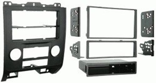 Metra 99-5814 Ford/Mazda/Mercury 08-12 SGL DIN / DBL DIN Mounting Kit, DIN Radio Provision with Pocket, ISO Mount Radio Provision with Pocket, Double DIN Radio Provision, Stacked ISO Mount Units Provision, Painted to match factory dash: 99-5814=Black 99-5814S=Silver 99-5814HG=High Gloss, Applications: Ford Escape 08-UP / Mazda Tribute 08-UP / Mercury Mariner 08-UP, UPC 086429168736 (995814 9958-14 99-5814)