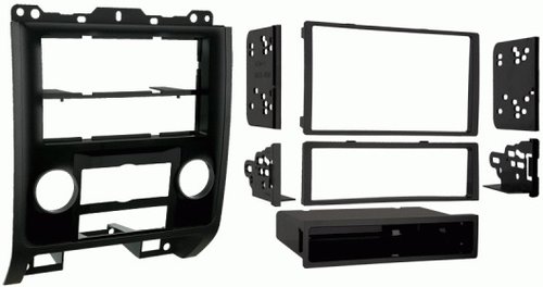 Metra 99-5814HG Ford/Mazda/Mercury 08-12 SGL DIN / DBL DIN Mounting Kit, DIN Radio Provision with Pocket, ISO Mount Radio Provision with Pocket, Double DIN Radio Provision, Stacked ISO Mount Units Provision, Painted to match factory dash: 99-5814=Black 99-5814ESE=Silver 99-5814EHEGE=High Gloss, Applications: Ford Escape 08-UP / Mazda Tribute 08-UP / Mercury Mariner 08-UP, UPC 086429233090 (995814HG 9958-14HG 99-5814HG)