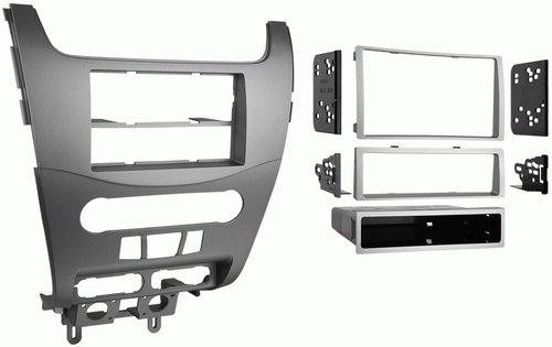 Metra 99-5816 Ford Focus 2008-2011 Mounting Kit, Custom design allows retention of the factory air vents in their original location, Recessed DIN opening, Metra patented Snap-In ISO Support System, Contoured and painted silver to match factory dash, Comes with oversized storage pocket, High-grade ABS plastic, Comprehensive instruction manual, All necessary hardware included for easy installation, UPC 086429177875 (995816 9958-16 99-5816)