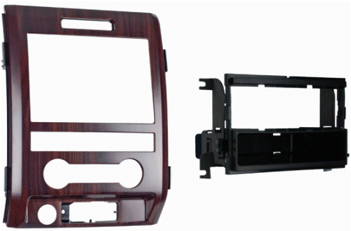 Metra 99-5820CB Ford F-150 11-12 Mounting Kit, Single DIN Radio Provision, ISO DIN Radio Provision, Painted Cocobolo to Match the factory Bezel, Wiring and Antenna Connections (Sold Separately), XSVI-5521-NAV Digital Interface Wiring Harness w/ Sub Plug, AX-ADBOX1 Axxess Interface Control Box, AX-ADFD01 2007-UP FORD Axxess ADBOX Harness, 40-CR10 Chrysler Antenna Adapter 01-Up, Applications: Ford F-150 11-12 King Ranch without Navigation, UPC 086429265053 (995820CB 9958-02CB 99-5820CB)