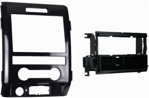Metra 99-5820HG Ford F-150 11-12 Mounting Kit, Single DIN Radio Provision, ISO DIN Radio Provision, Painted High Gloss, Wiring and Antenna Connections (Sold Separately), XSVI-5521-NAV Digital Interface Wiring Harness w/ Sub Plug, AX-ADBOX1 Axxess Interface Control Box, AX-ADFD01 2007-UP FORD Axxess ADBOX Harness, 40-CR10 Chrysler Antenna Adapter 01-Up, Applications: Ford F-150 090-12 Pelatinum without Navigation, UPC 086429265060 (995820HG 9958-20HG 99-5820HG)