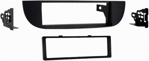 Metra 99-6515B 12-Up Fiat 500 Single DIN Mounting Kit EBlack, DIN Head Unit Provision, ISO DIN Head unit provision, Painted In 2 Colors 99-6515B In Black 99-6515W In White, Applications: 2012-UP Fiat 500, Wiring And Antenna Connections (Sold Separately), XSVI-6515-NAV  Fiat Interface Harness, 40-EU55  Amplified Antenna Adapter, ASWC  Steering Wheel Control Retention, UPC 086429264247 (996515B 9965-15B 99-6515B)