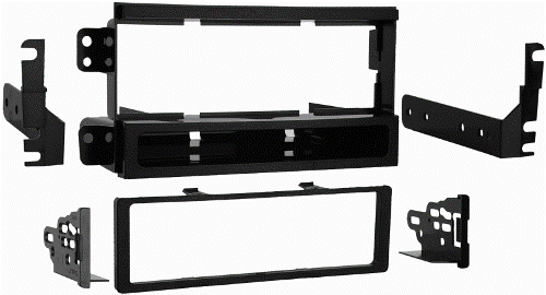 Metra 99-7319 Kia Amanti 2004-2006 Mounting Kit, DIN Head Unit Provision, Metra patented Quick-Release Snap In ISO mount system with custom trim ring, Storage pocket with built in radio supports below the radio opening, High-grade ABS plastic contoured and textured to compliment factory dash, Comprehensive instruction manual, All necessary hardware for easy installation, UPC 086429145829 (997319 9973-19 99-7319)
