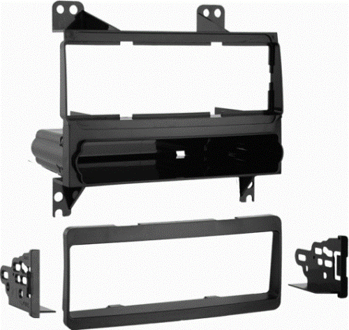 Metra 99-7326 Hyundai Elantra 2007-2008 Mounting Kit, Metra patented Quick Release Snap In ISO mount system with custom trim ring, Built in oversized storage pocket with built in radio supports, Contoured to match factory dash, High grade ABS plastic, Comprehensive instruction manual, Recessed DIN opening, UPC 086429164455 (997326 9973-26 99-7326)