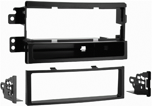 Metra 99-7329 Kia Rondo 2007-2008 Mounting Kit, Built in oversized storage pocket with built in radio supports, Metra patented Quick Release Snap In ISO mount system with custom trim ring, Recessed DIN opening, All necessary hardware for easy installation, Comprehensive instruction manual, Contoured and textured to match factory dash, UPC 086429167128 (997329 9973-29 99-7329)