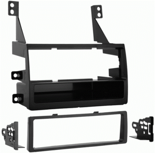 Metra 99-7419 Nissan Altima 2005-2006 Mount Kit, Recessed DIN opening, Metra patented Snap In ISO Support System, Contoured to match factory dash, Comes with oversized under radio storage pocket, High grade ABS plastic, UPC 086429125920 (997419 9974-19 99-7419)