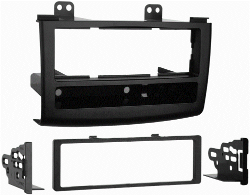 Metra 99-7425 Nissan Rogue 2008-2011 Multi Kit, Custom design allows the retention of the factory climate controls and passenger airbag light in their original location, Removable oversized storage pocket, Metra patented quick release snap in ISO mount system, Recessed DIN opening, Contoured and textured to match factory dash, Comprehensive instruction manual, All necessary hardware included for easy installation, UPC 086429174942 (997425 9974-25 99-7425)