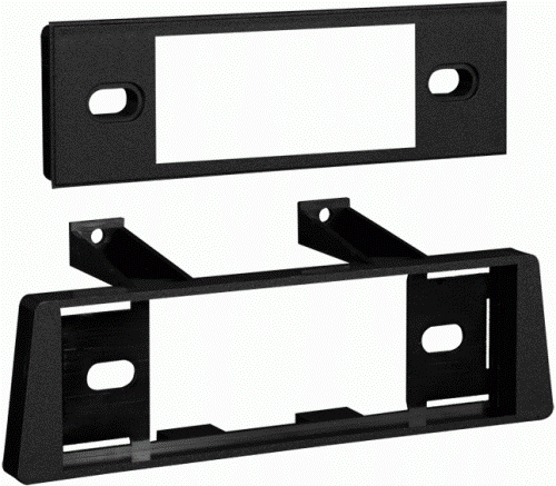 Metra 99-7477 Nissan Hardbody Pathfinder 1986-1993 Mounting Kit, Quick conversion from 2 shaft to DIN with snap in style shaft supports, Recessed for DIN pullout applications, Comprehensive instruction manual, All necessary hardware included for easy installation, UPC 086429008476 (997477 9974-77 99-7477)