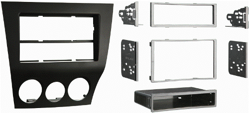 Metra 99-7515B Rx-8 09-11 DIN/DDIN Dash Kit Black, Painted a scratch resistant matte black to match factory dash, Double DIN radio provision, DIN radio provision, DIN Head Unit Provision with Pocket, ISO DIN Head Unit Provision with Pocket, ISO Stacked Head Unit Provision, TWO FINISHES AVAILABLE: 99-7515B=BLACK, 99-7515HG=GLOSS BLACK, UPC 086429204915 (997515B 9975-15B 99-7515B)