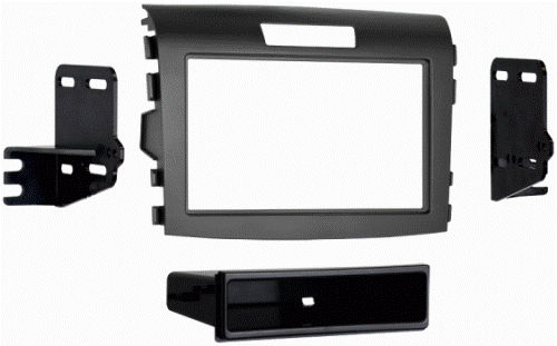 Metra 99-7802CH Honda Crv 2012-Up Single-DIN Mount Kit, ISO DIN Head Unit Provision With Pocket, Painted Charcoal, WIRING & ANTENNA CONNECTIONS (sold separately), Wiring Harness: 70-1729 Honda Harness 2008-Up, Antenna Adapter: 40-HD11 Honda Antenna Adapter 2009-Up, Applications: 12-UP Honda CRV, UPC 086429272938 (997802CH 9978-02CH 99-7802CH)